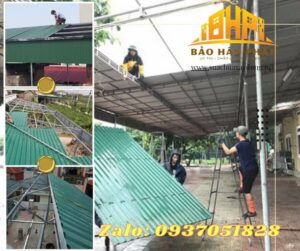 Thợ lợp mái tôn tại Quận Phú Nhuận